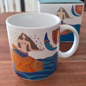 NWT Laurel Burch Mermaid Sea Goddess Mug